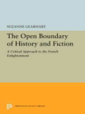 cover image of The Open Boundary of History and Fiction